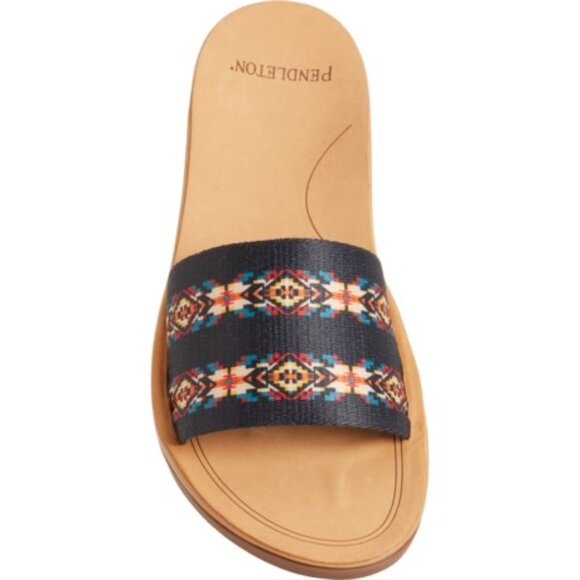 Pendleton Carico Lake Native American Inspired Slide Sandals (For Women) NWT - Picture 2 of 6